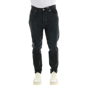 JEANS STRAPPI NERO
